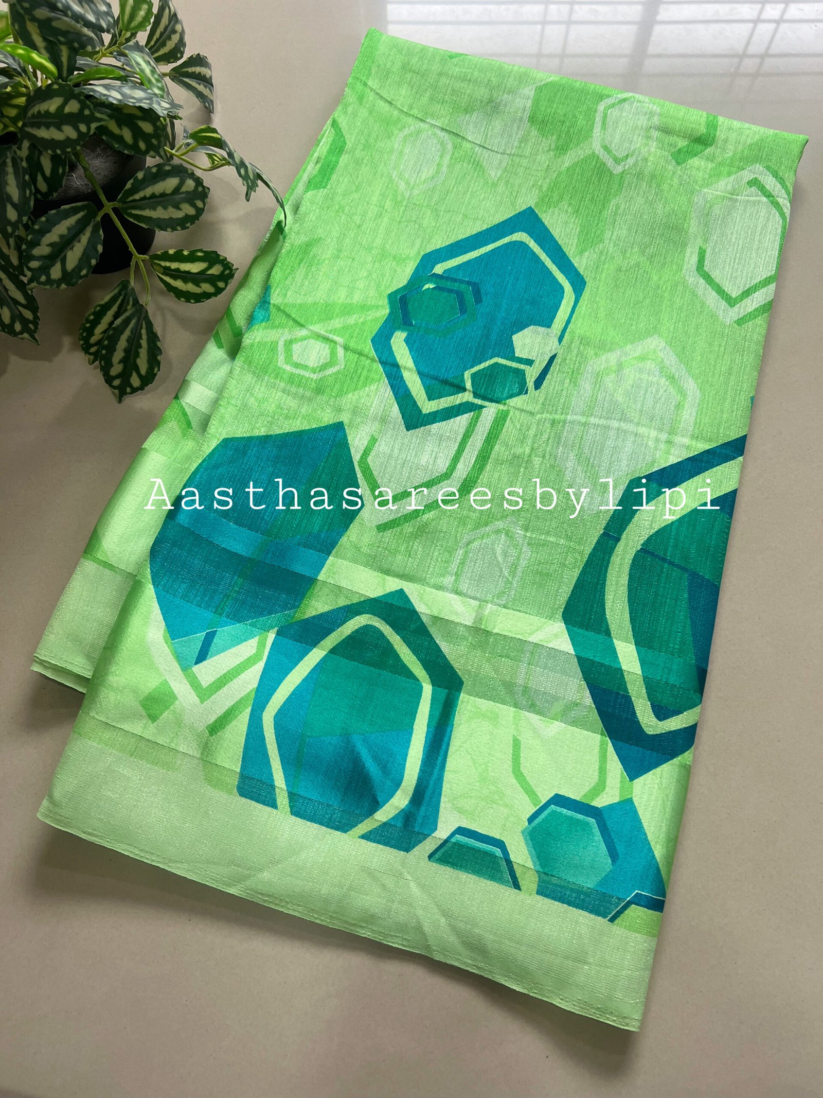 Satin Patta Soft Printed Saree