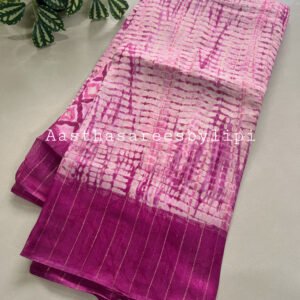 Printed Semi Korsa Saree