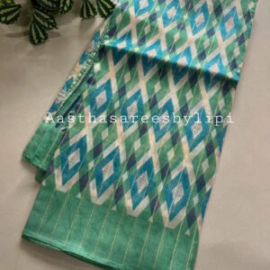Printed Semi Korsa Saree