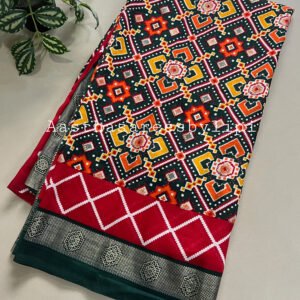 Soft Patola Print Saree