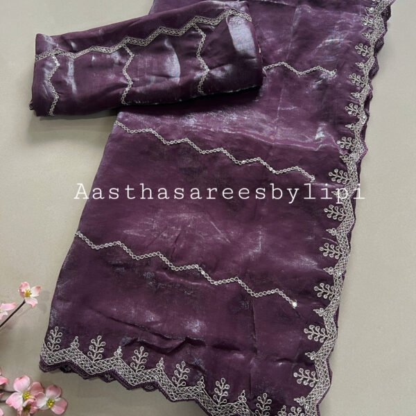 Shimmer Party Wear Sarees 