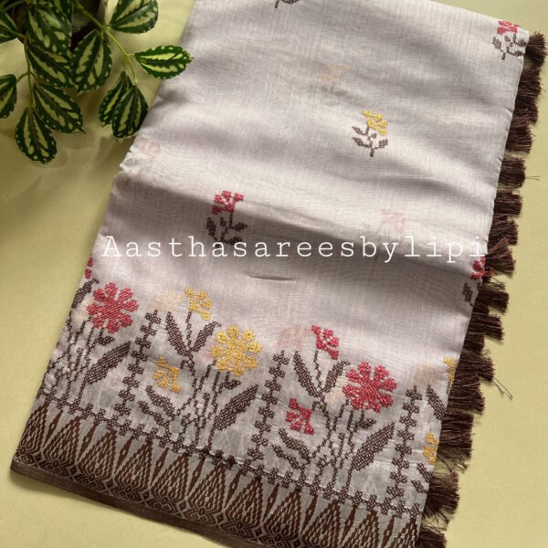 Thread Work Cotton Sarees