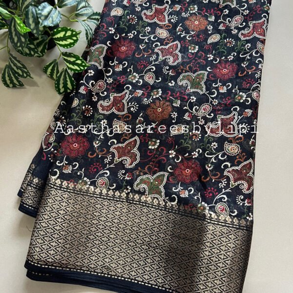 Printed Semi Soft Silk Sarees