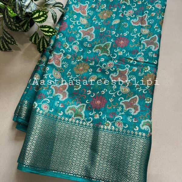 Printed Semi Soft Silk Sarees
