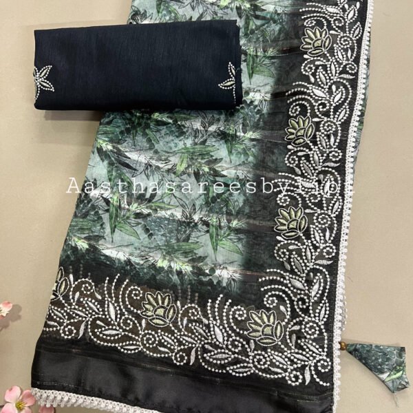 Printed Soft Cotton Sarees