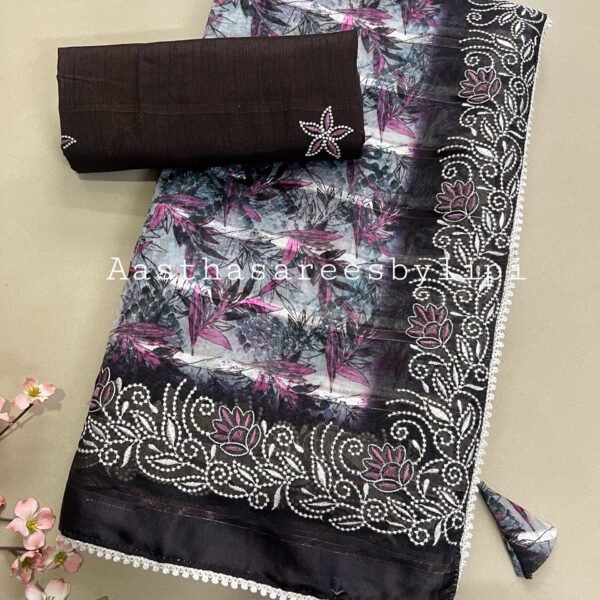 Printed Soft Cotton Sarees