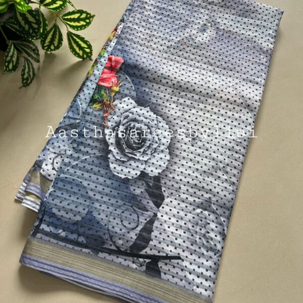 Printed Soft Cotton Sarees