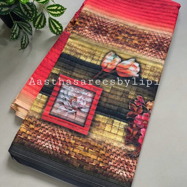 Printed Soft Cotton Sarees