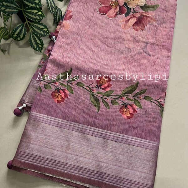Printed Supernet Cotton Sarees