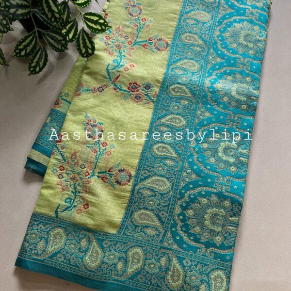 Jamdani Cotton Jari Border Sarees