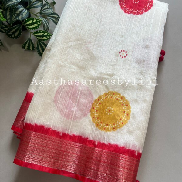 Printed Soft Organza Silk Sarees