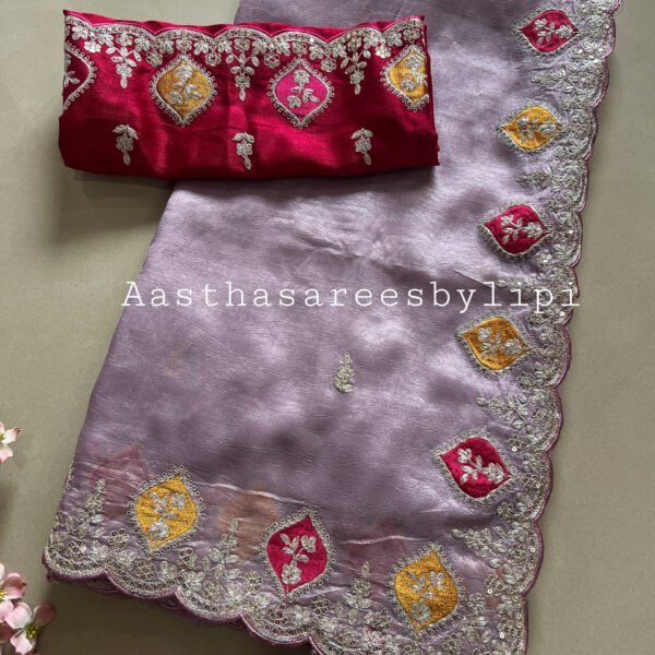 Exclusive Border Soft Shimmer Sarees