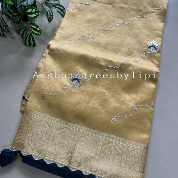 Supernet Organza Silk Saree
