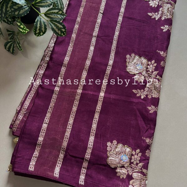 Jari Pallu Soft Viscous Silk Saree