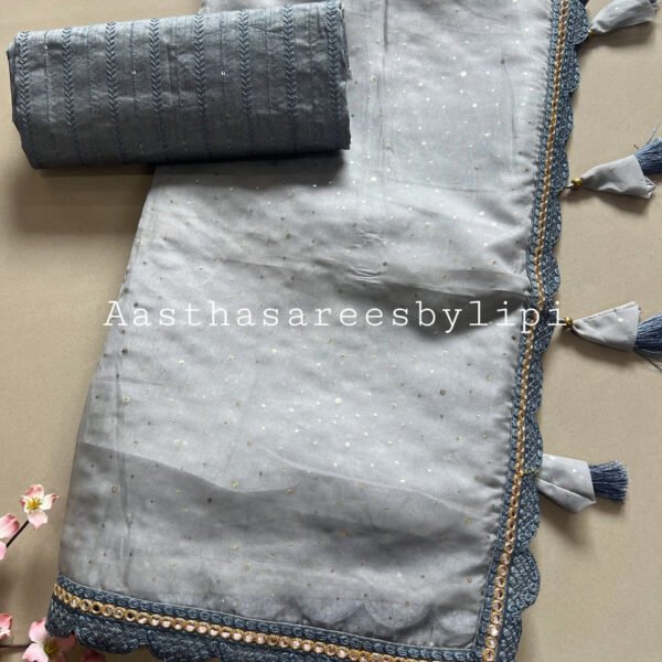 Party Wear Soft Organza Sarees