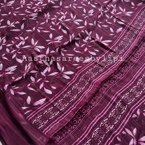 Printed Semi Chiffon Soft Sarees