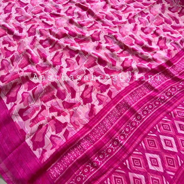 Printed Semi Chiffon Soft Sarees