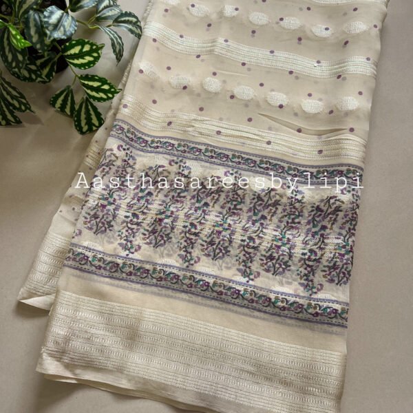 Printed Semi Chiffon Sarees