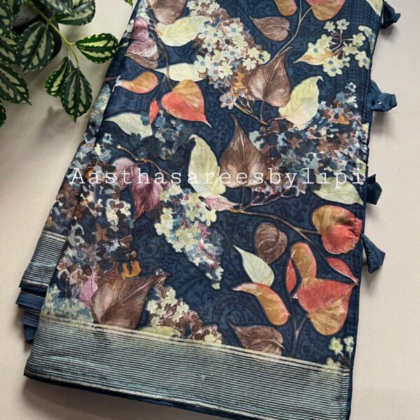 Printed Semi Georgette Saree