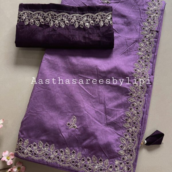 Rayon Cotton Embroidered Sarees