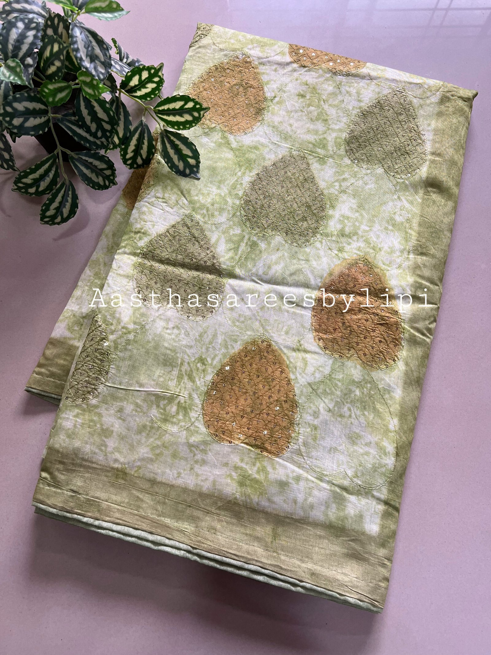 Tie and Dye Rayon Cotton Saree