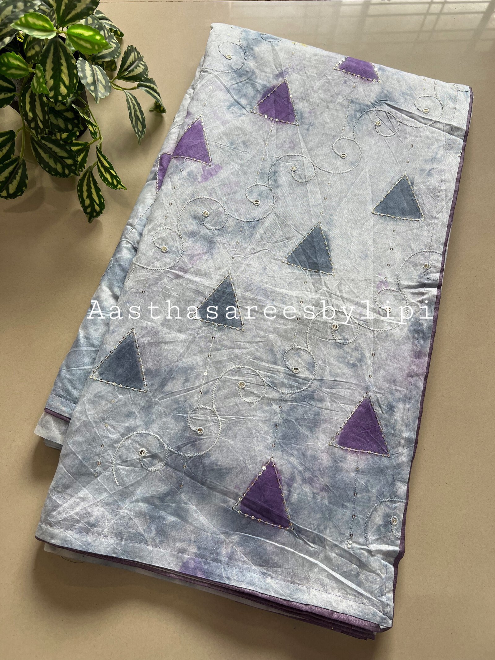 Tie and Dye Rayon Cotton Saree