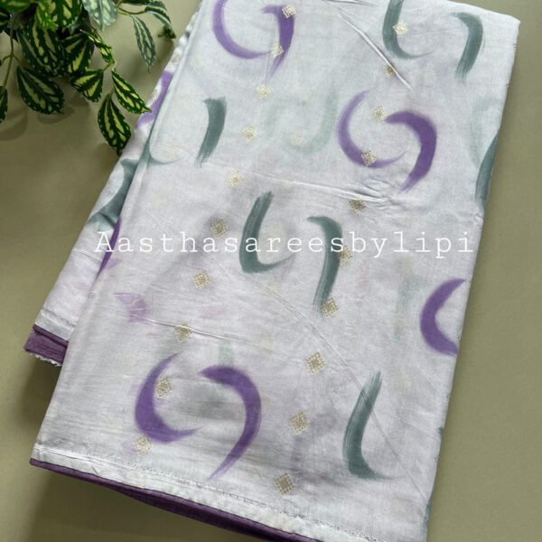 Tie and Dye Rayon Cotton Saree