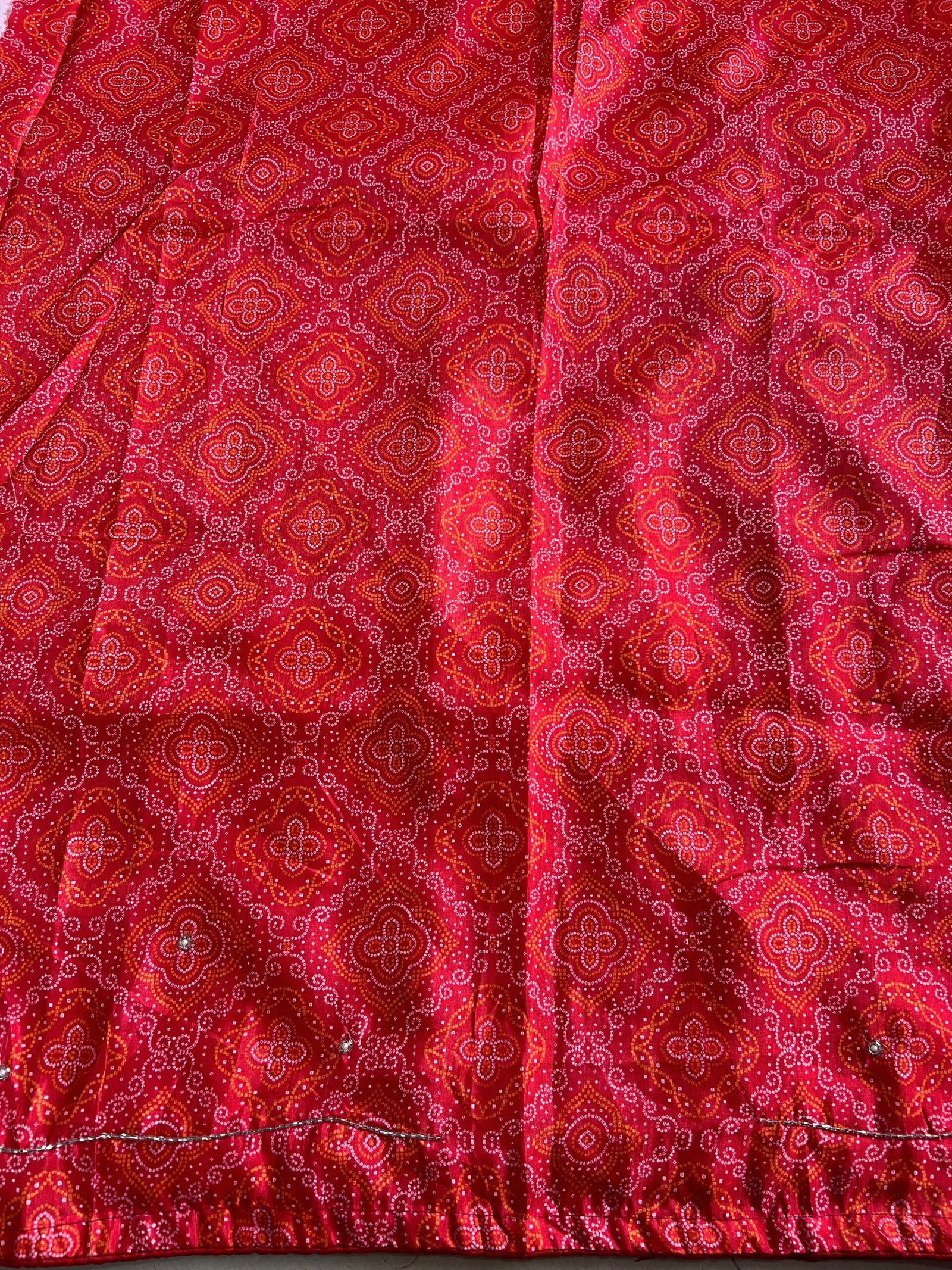 Exclusive Bandhej Border Soft Silk Sarees✨ - Image 4