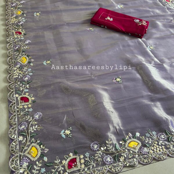 Exclusive Tissue Organza Saree