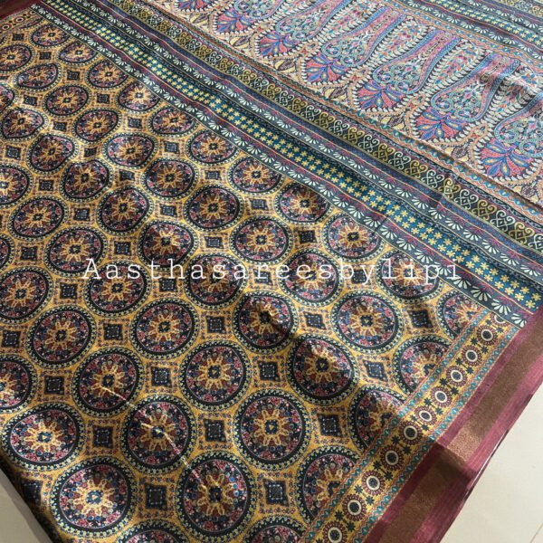 Printed Soft Resham Silk Sarees