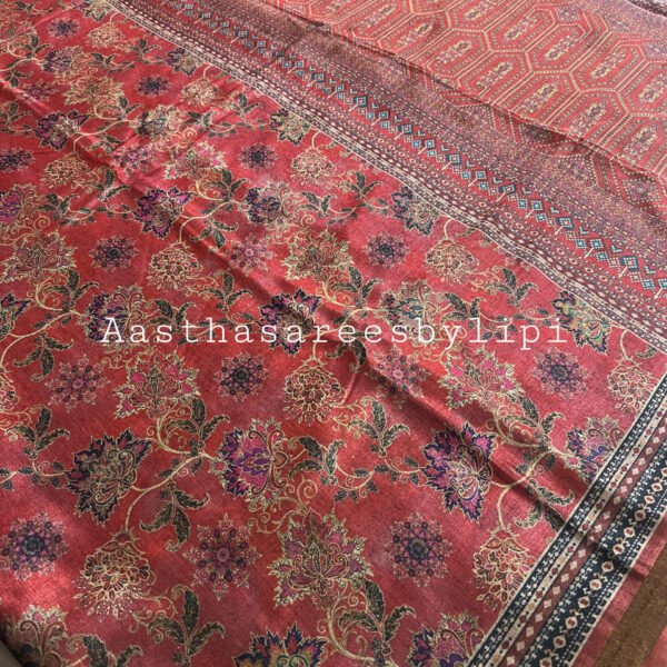 Printed Soft Resham Silk Sarees