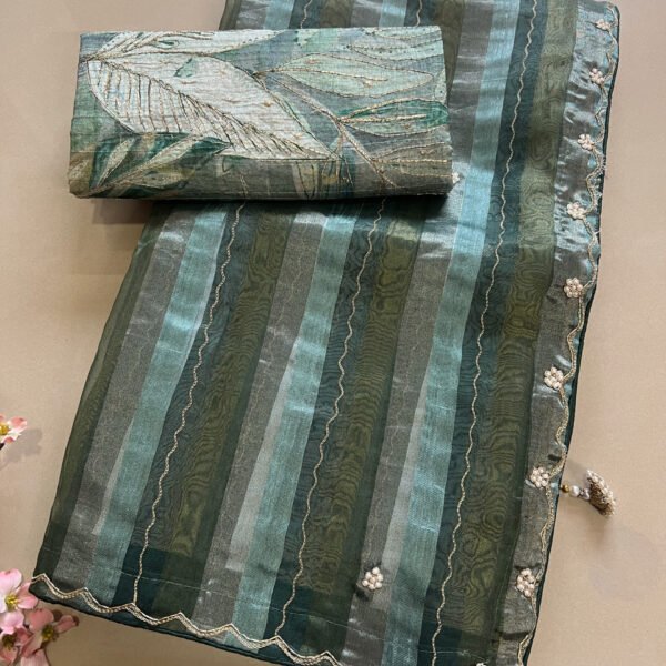Tissue Organza Sarees