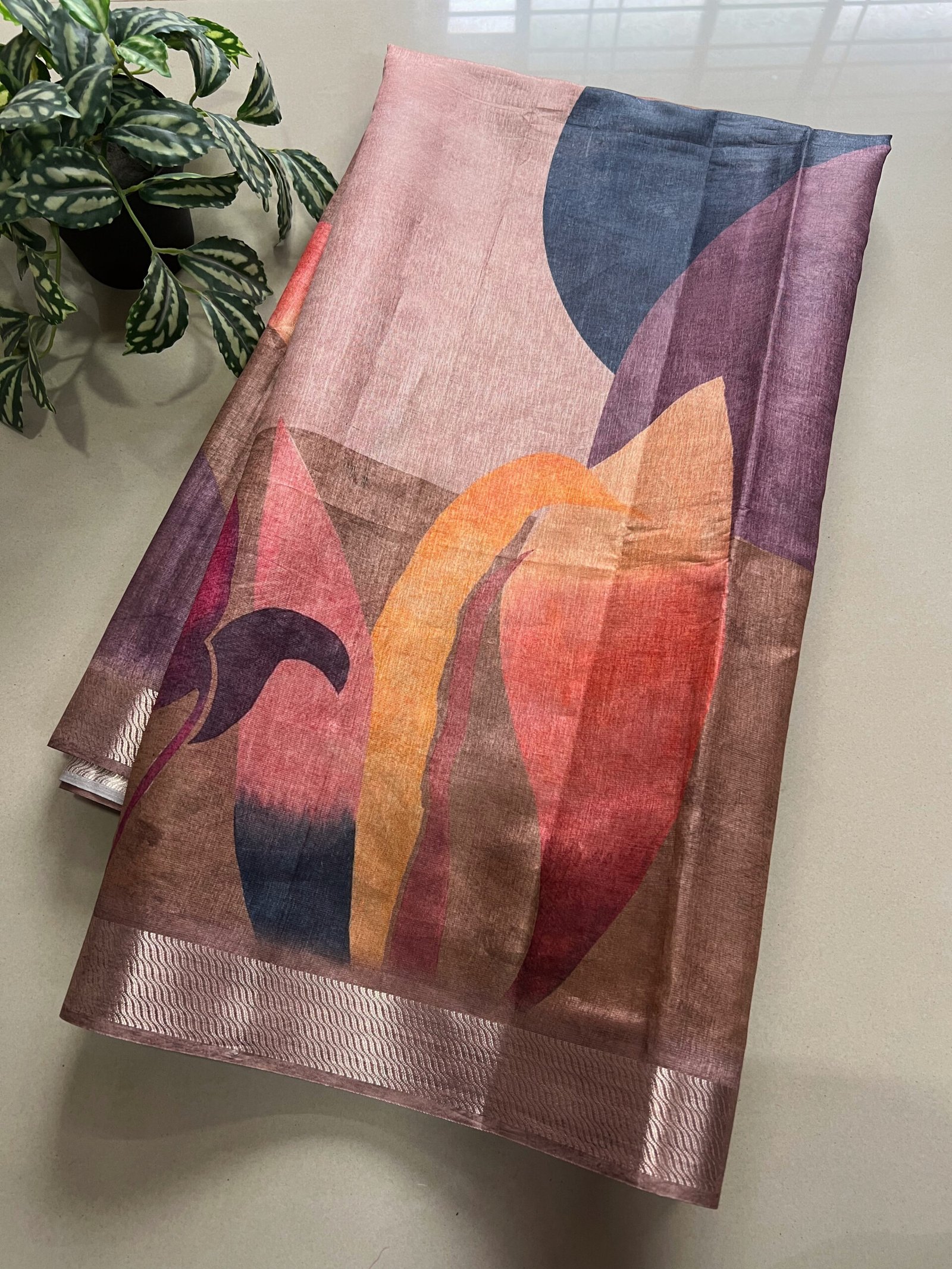 Exclusive Digital Print Semi Soft Silk Saree