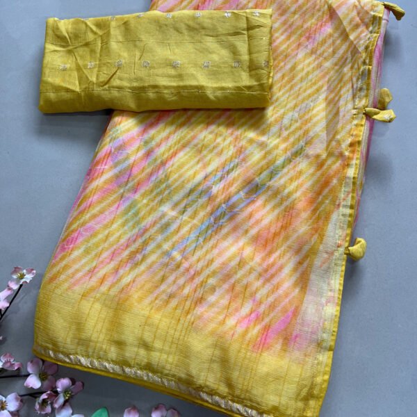 Lehriya Weightless Chiffon Printed Saree