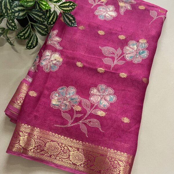 Premium Georgette Printed Saree