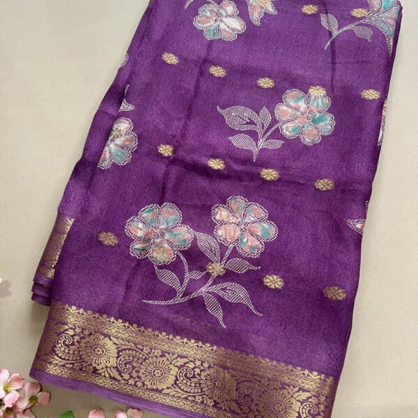 Premium Georgette Printed Saree