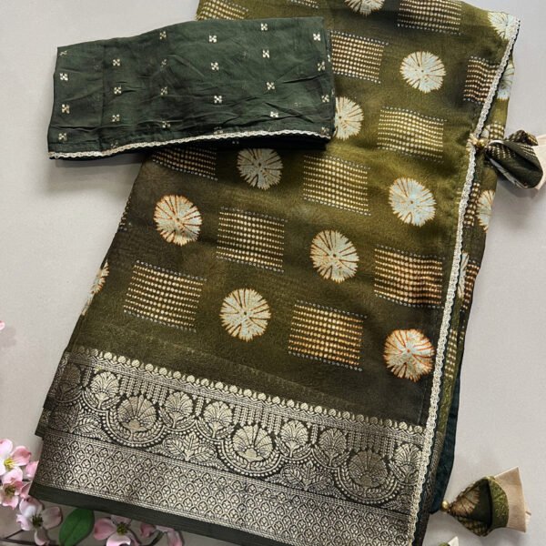 Premium Printed Georgette Saree