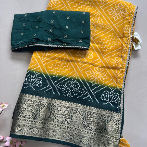 Premium Printed Georgette Saree