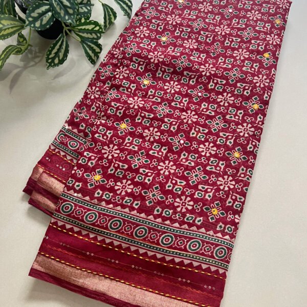 Printed Soft Cotton Saree