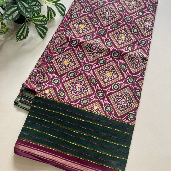 Printed Soft Cotton Saree