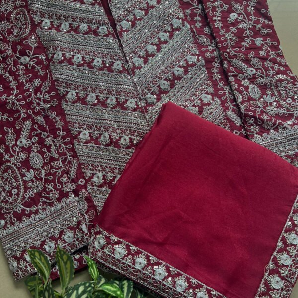 Stitched Readymade Blouse Shimmer Silk Sarees