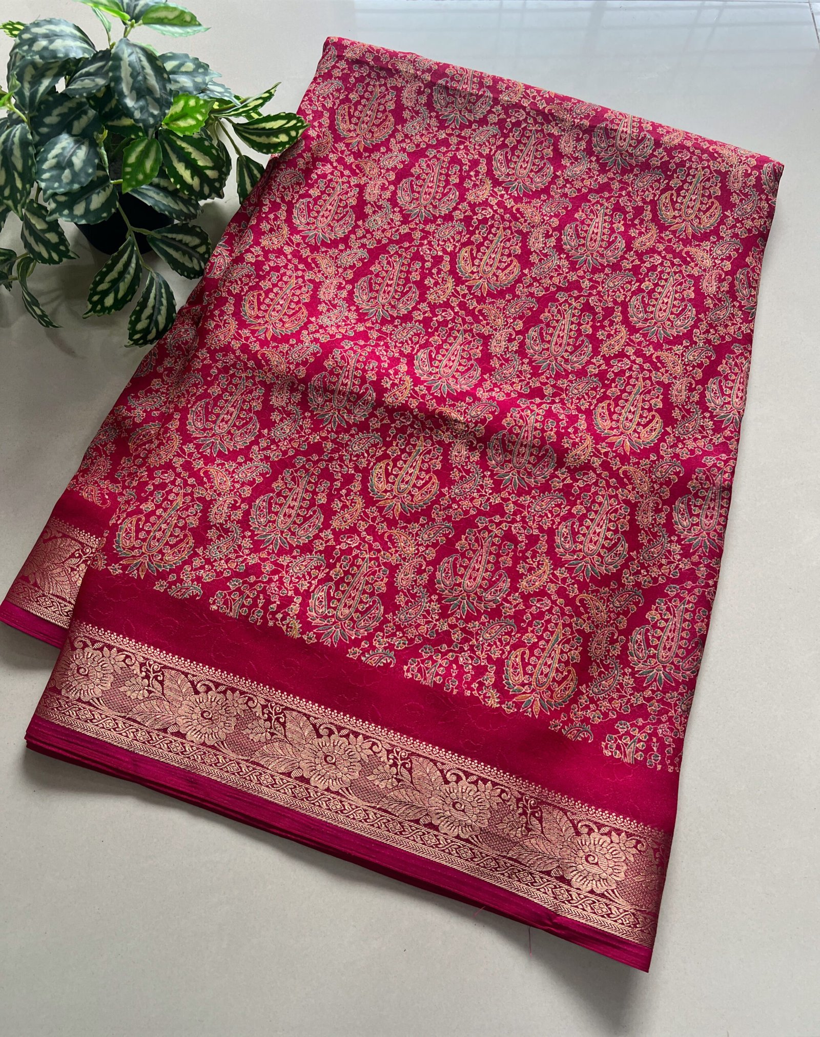 Printed Semi Georgette Sarees