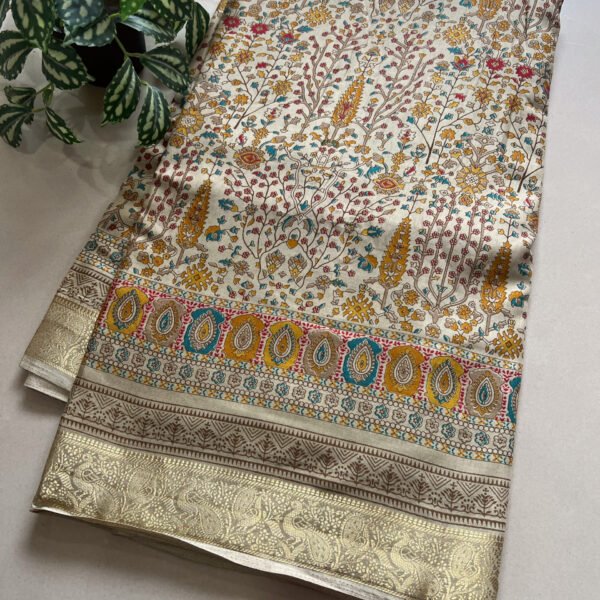 Printed Soft Semi Mul Cotton Saree