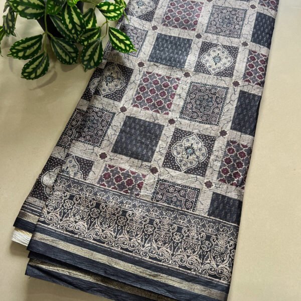 Premium Printed Semi Soft Silk Saree