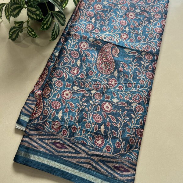 Premium Printed Semi Soft Silk Saree