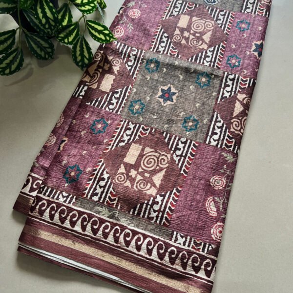 Premium Printed Semi Soft Silk Saree