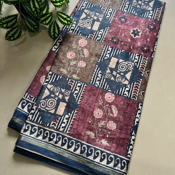 Premium Printed Semi Soft Silk Saree