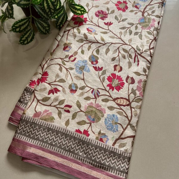 Premium Printed Semi Soft Silk Saree