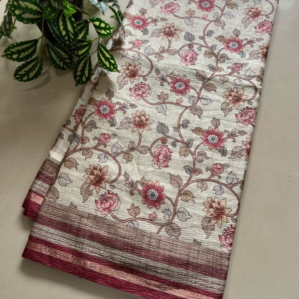 Premium Printed Semi Soft Silk Saree