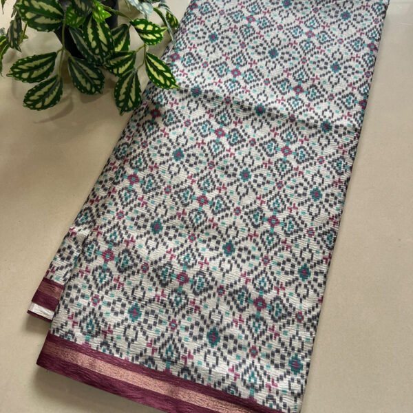 Premium Printed Semi Soft Silk Saree